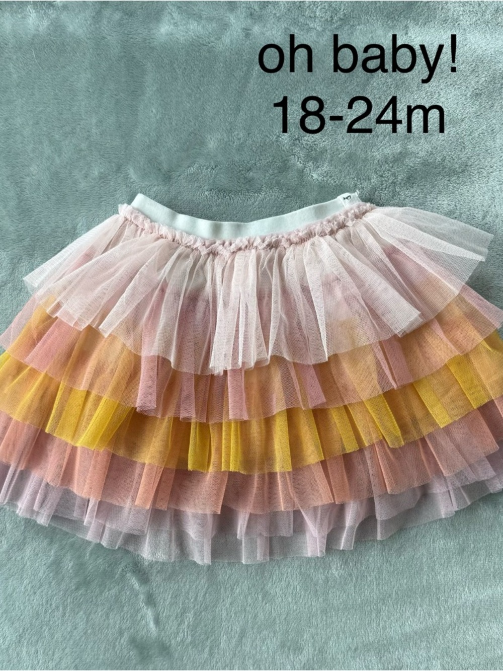 oh baby! 18-24m Tiered Tulle Skirt
